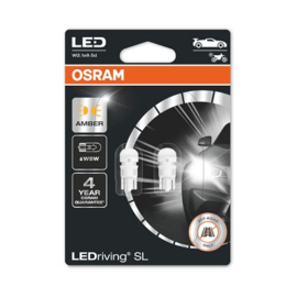 Osram LED SL W5W / WY5W (Kleur: Amber)