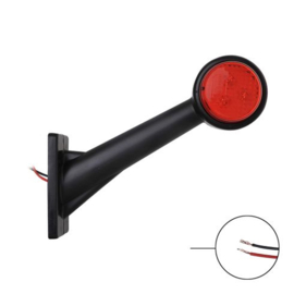 Q-Parts LED Breedtelicht 166x193mm 12v/24v Rood/Wit Rechts