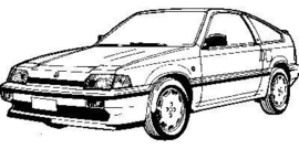 Honda CRX 1984-1987