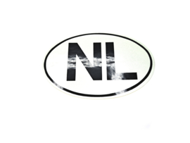 NL sticker 140x90 mm