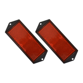 Reflector 104x40mm Rood 2st