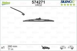 Achterruitenwisser Seat Leon 09/2005-04/2009