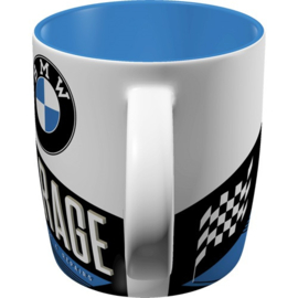 Retro koffiebeker BMW Garage