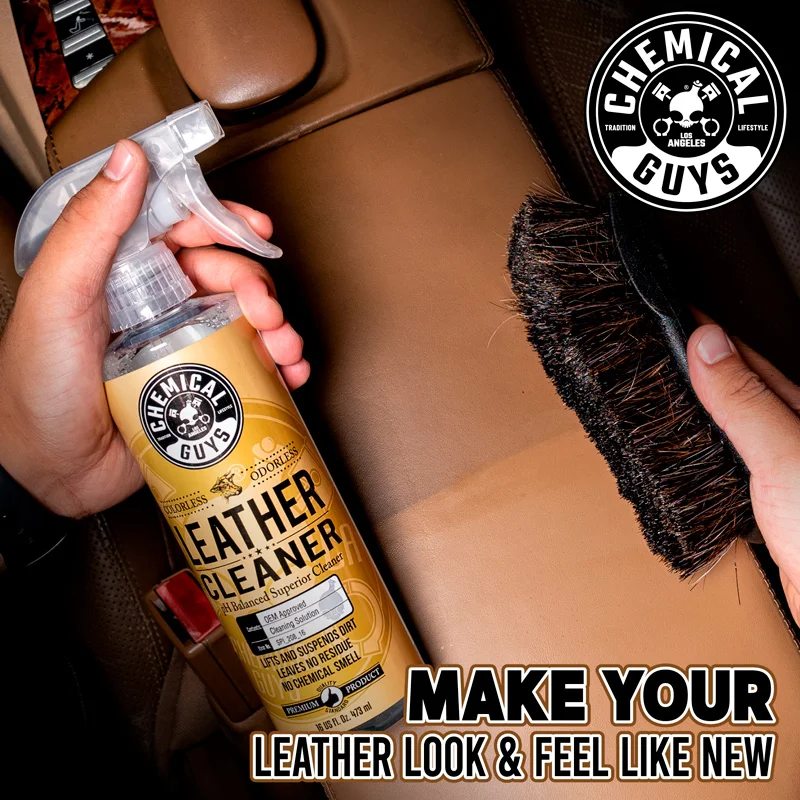 Chemical Guys Leather Cleaner Colorless & Odorless Super Cleaner (473ml)
