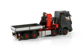 PREMIUM LINE; MERCEDES AROCS BIG SPACE 8X4 SWAP BODY WITH PALFINGER PK 165.002 TEC7 + JIB