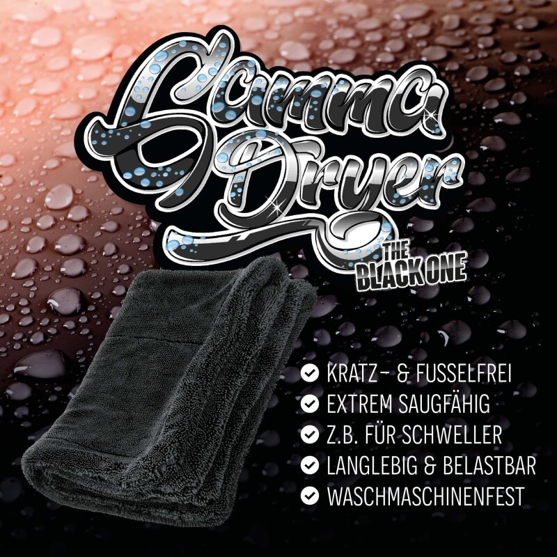 Gamma Dryer Schwarz 40x60 cm