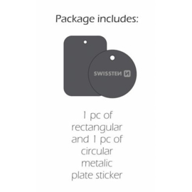 Swissten S-Grip Dashboard Telefoonhouder Universeel Magnetisch M10
