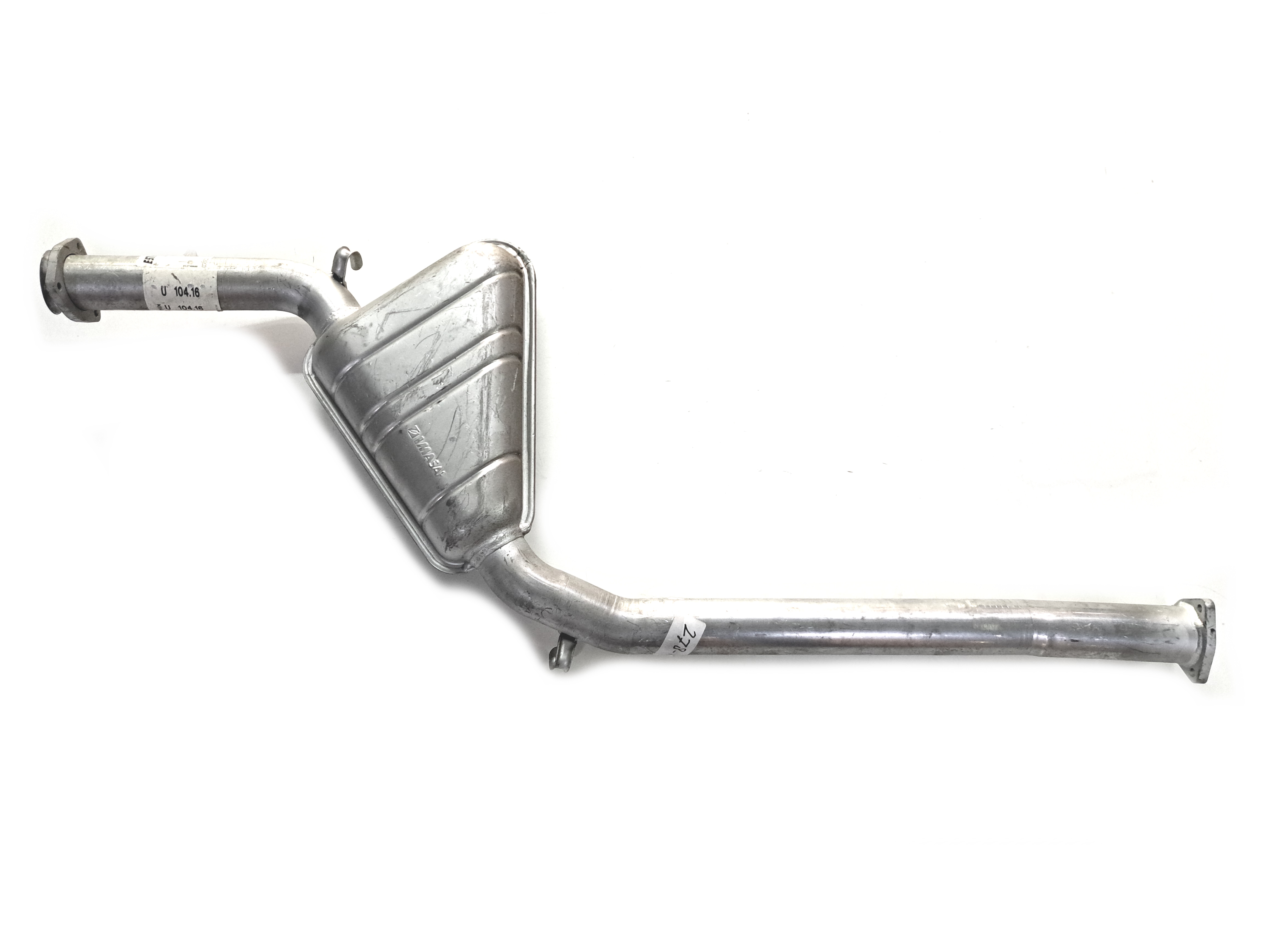 Uitlaat Alfa 164 2.0i Twin Spark 1993-1196 Middendemper