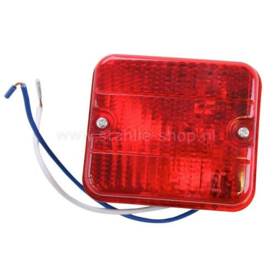 Q-Parts Mistachterlicht 75mm x 85mm x 50mm
