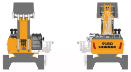 PREMIUM LINE; LIEBHERR R9150 YELLOW 2023