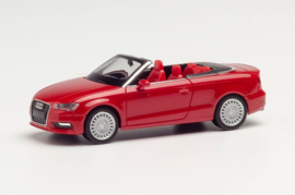 Audi A3 Cabrio, rood metallic