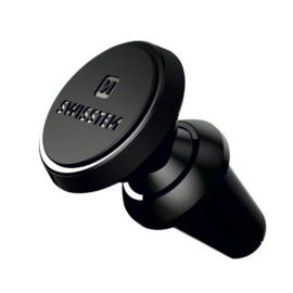Swissten S-Grip Ventilator Telefoonhouder Magnetisch AV-M9 Metaal Zwart