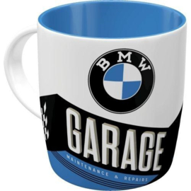 Retro koffiebeker BMW Garage