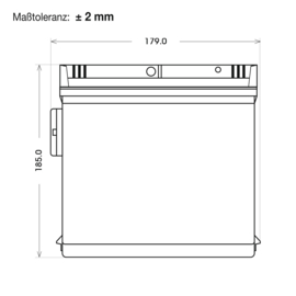 58578 USA-CAR LIne 12V 85Ah 750A/EN