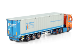 J. van Bentum; SCANIA S NORMAL CS20N 6X2 TWIN STEER TIPPER VOLUME TRAILER - 3 AXLE