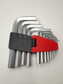 Inbussleutel Engels Inch  Set 13 delig Hex Key