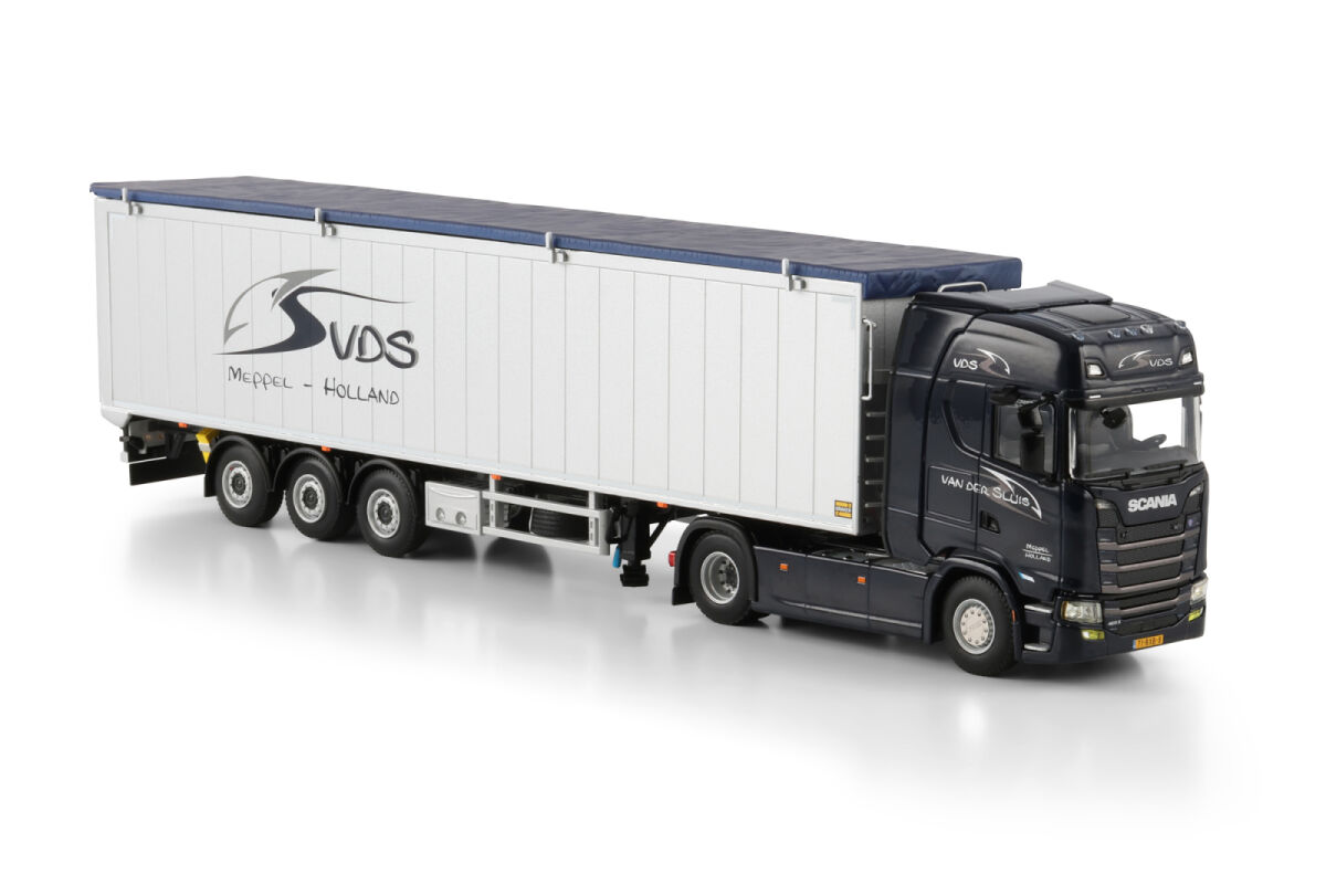 Van der Sluis transport; SCANIA S HIGHLINE CS20H 4X2 VOLUME TRAILER - 3 AXLE