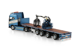 A. Oldenhuis transport; VOLVO FH5 GLOBETROTTER XXL 4X2 BRICK TRAILER - 4 AXLE