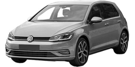 Volkswagen Golf 7  vanaf 1/2017+