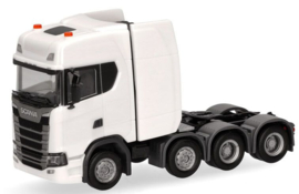 Scania CS 20 HD 4a. (8x4) zwaartransport, wit