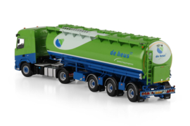 De Heus Voeders; DAF XF SH MY25 WITH SKY LIGHTS 4X2 ANIMALFEED BULK TRAILER - 3 AXLE