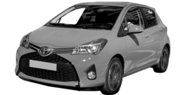 Toyota Yaris vanaf 09/2014