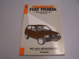 Vraagbaak Fiat Panda Benzine 1986-1988