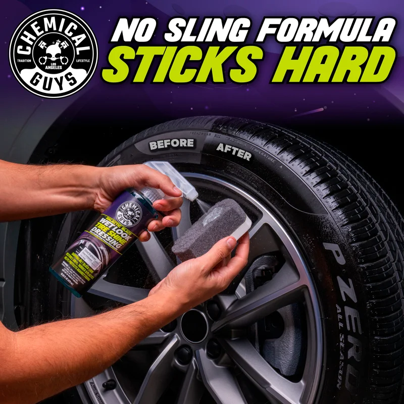 Chemical Guys Galactic Black Wet Tire Shine Dressing (473ml)