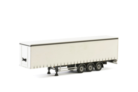 WHITE LINE; CURTAINSIDE TRAILER - 3 AXLE