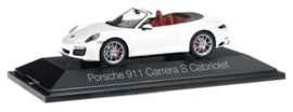 Porsche 911 Carrera S cabrio, wit (991 II)