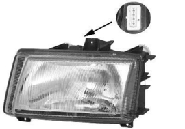 Koplamp Volkswagen Caddy / Polo 1995 tot 1999 Links H4 Valeo