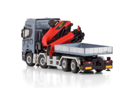 Premium Line; SCANIA R HIGHLINE CR20H 8X2 TAG AXLE WITH PALFINGER PK 1350 TEC