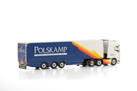 POLSKAMP MEAT INDUSTRIES; VOLVO FH5 GLOBETROTTER XL 6X2 TWIN STEER REEFER TRAILER - 3 AXLE