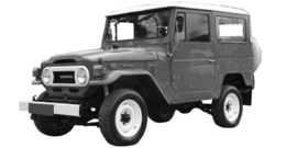 Toyota Landcruiser J4 - J5  1967-2000