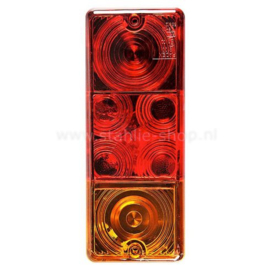 Q-Parts Achterlicht 4 functies 210mm x 83mm Links / Rechts