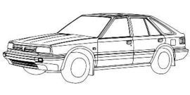 Nissan Bluebird 1986-1990 T12