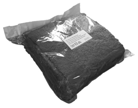 MICROFIBER LASERCUT DOEK Zwart