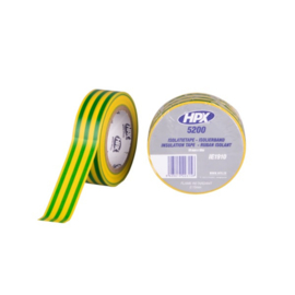 Isolation Tape Geel/Groen 19 mm x 10 Meter