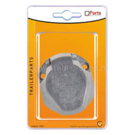 Q-Parts Stekkerdoos Metaal 7+1-polig in blister