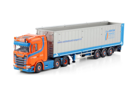 J. van Bentum; SCANIA S NORMAL CS20N 6X2 TWIN STEER TIPPER VOLUME TRAILER - 3 AXLE