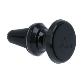Swissten S-Grip Ventilator Telefoonhouder Magnetisch AV-M9 Metaal Zwart