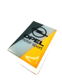 Opel sport Diamond sticker 7x4,5cm