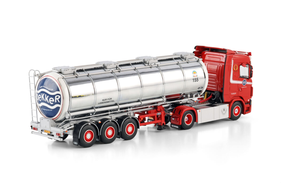 Dekker Tanktransport BV; SCANIA S NORMAL CS20N 4X2 TANK TRAILER - 3 AXLE
