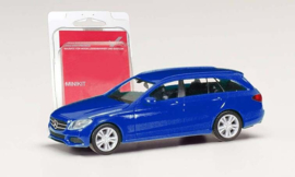 Mercedes Benz C-Klasse Combi, blauw (Minikit)