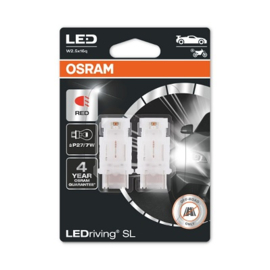 Osram LED P21/7W (Kleur: Rood)