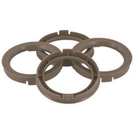 Centreer ring set 70.1->66.6mm Gray