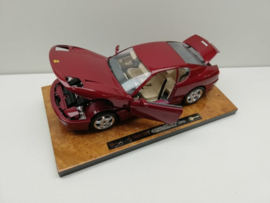 Bburago Ferrari 456 GT Bordeaux rood Cod.3746