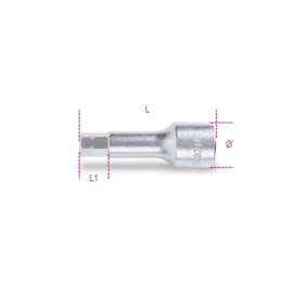 Beta Schroevendraaier-Dop voor binnenzeskant schroef 5 mm