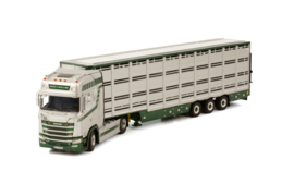 KEUS & MOLLINK; SCANIA S HIGHLINE CS20H 4X2 LIVE STOCK TRAILER - 3 AXLE