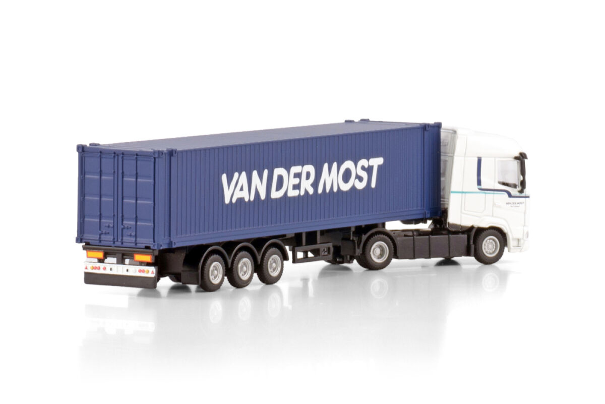 Van der Most; DAF XG 4X2 CONTAINER TRAILER 45 FT - 3 AXLE